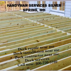 Deck repair & installation