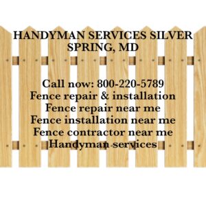 fence repair & installation