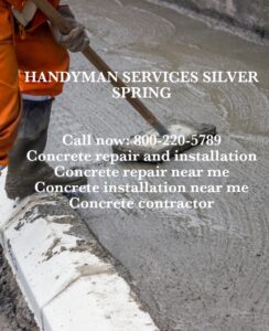 concrete installation & repair services