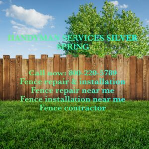 fence repair services