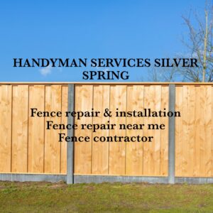 fence repair& installtion