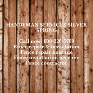 fence repair and installation