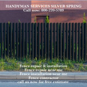 fence repair & indtallation