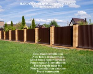 fence repair & installation