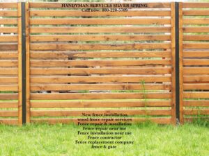 fence repair services