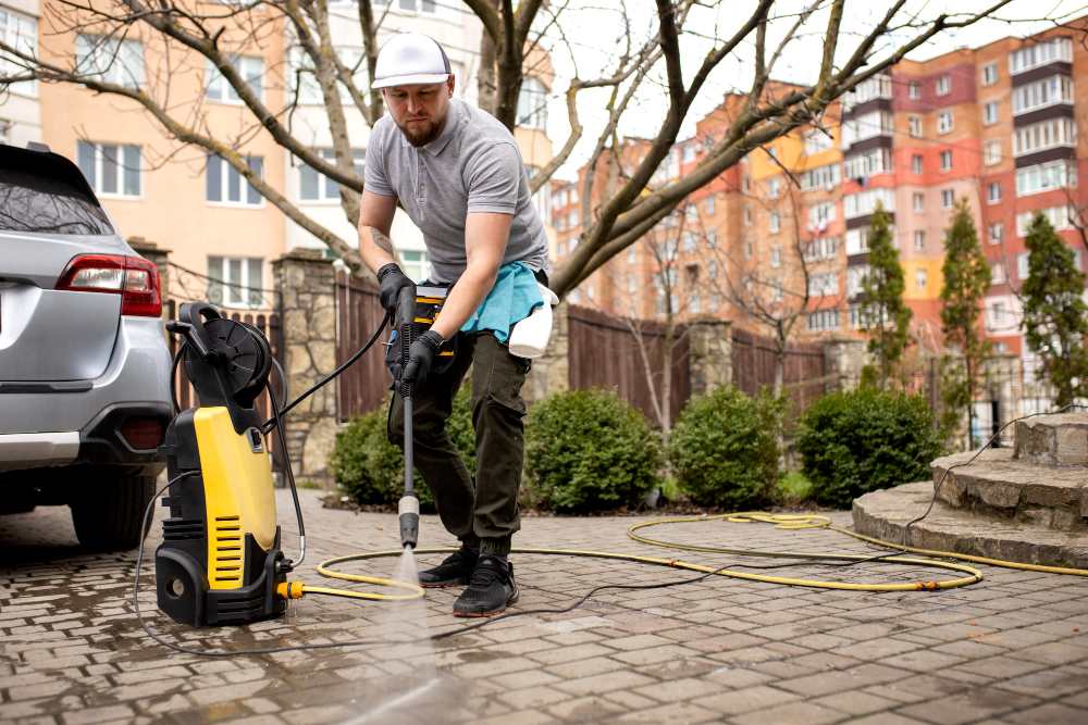 power-washing