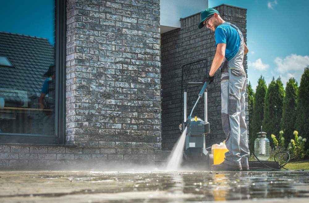 power-washing